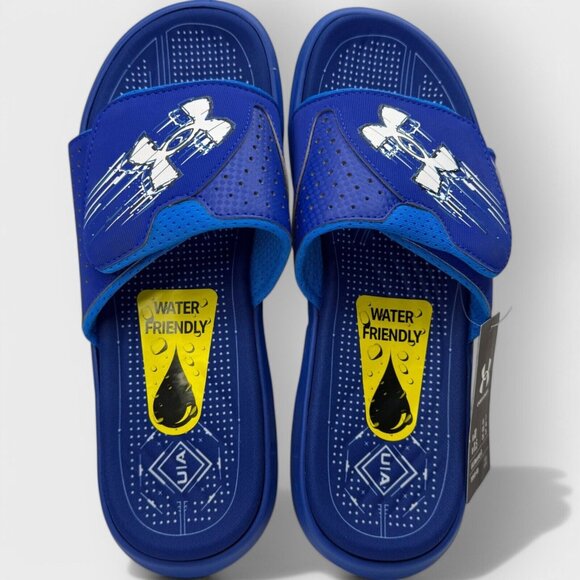Under Armour Unisex Mercenary Slides 3027252-400  Multiple Sizes - Picture 6 of 9